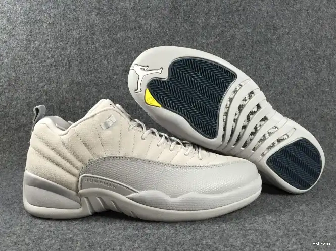 Reps TB 308317-002 Air Jordan 12 Suede Grey Low 0504